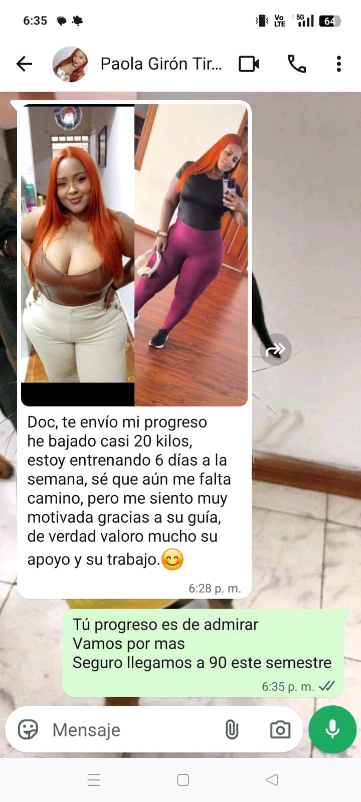 Testimonio tirzepatida 1